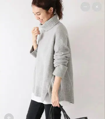 프레임워크 니트 울 캐시미어 그레이 정가 18만