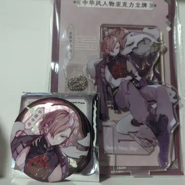 문호 스트레이독스 문스토 나카하라츄야 아크릴 스탠드 캔뱃지 중국 팝업