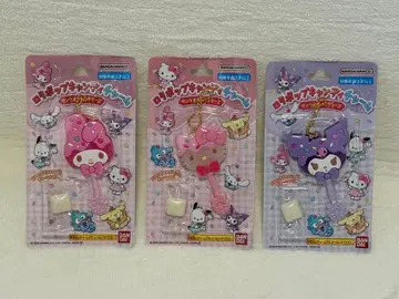 새상품 롤리팝 캔디 참 키티 쿠로미 마이멜로디 세트 산리오