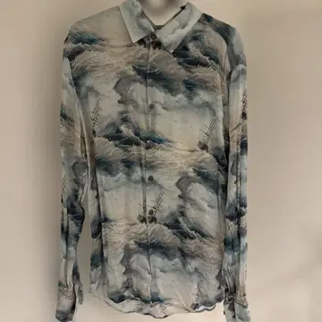 TOPMAN 프리미엄 웨이브 셔츠 L