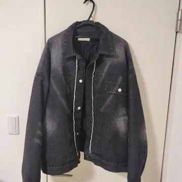 ADRER 블라스트 데님 패딩(충전솜) 블루종