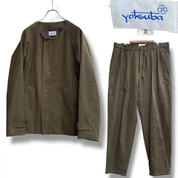 yotsuba 요츠바 울 트위드 자켓 팬츠 셋업 M