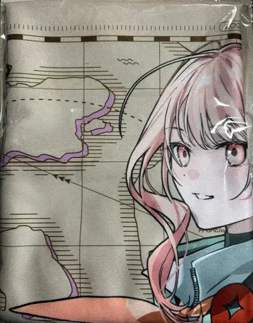 아키야마 미즈키 포스터 타월 세카라이