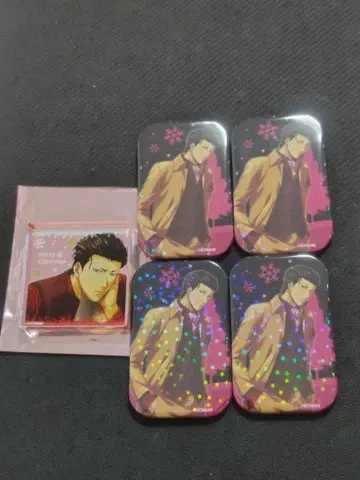 두근두근 메모리얼 GS3 크리스마스 아크릴 큐브 캔뱃지 코이치