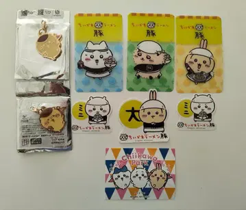 치이카와 치이카와 파크 & 치이카와 라멘 돈코츠 카드 세트