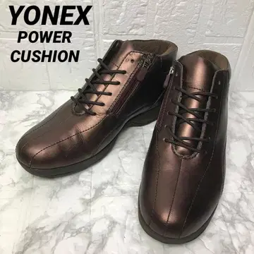 새상품급 YONEX 요넥스 파워크션 사이드 지퍼 컴포트 브라운