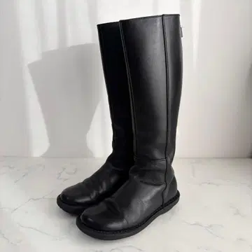트리픈 36 TOWER 타워 롱 부츠 가죽 블랙