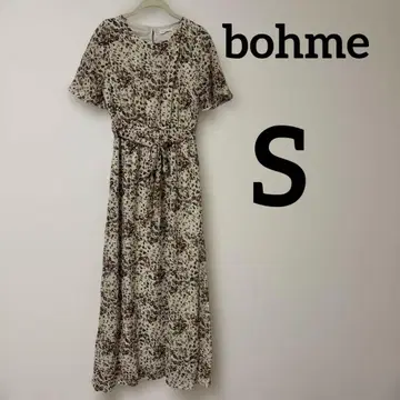 새상품급 bohme [S] 꽃무늬 맥시 드레스