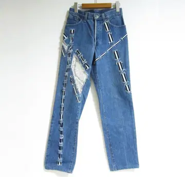 Levi's 여성용 데님 리본 짜임 레이스 26501