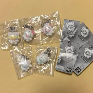 산리오 포근포근 스노우 마커 액세서리 컴플리트 세트 (총 6종)