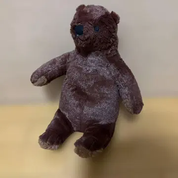 브라운색 곰 봉제 인형