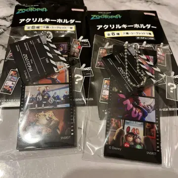 아크릴 키링 주토피아 영화 필름