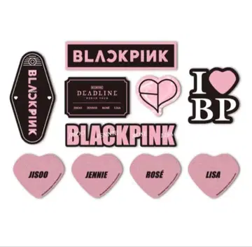 BLACKPINK DEADLINE WORLD 스티커 세트 미개봉 새상품!