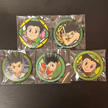 HUNTER x HUNTER 와시 캔뱃지 곤