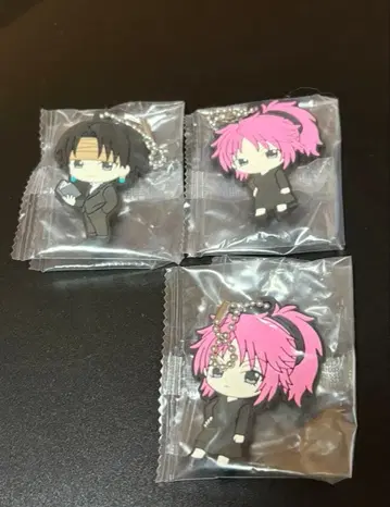 HUNTER x HUNTER 마찌 클로로 캡슐 러버 마스코트 3개 세트