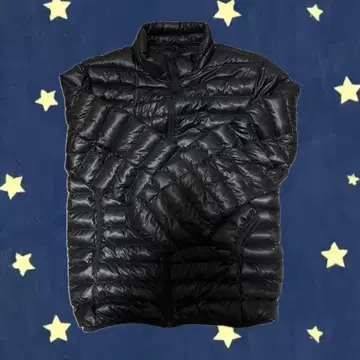 Navy 블랙 다운 베스트 L