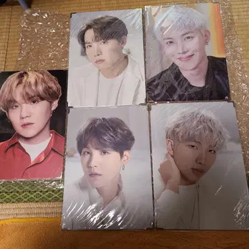 BTS 프리미엄 사진 5장 세트