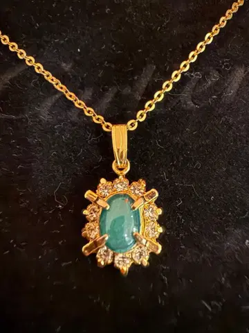 골드 목걸이 각인