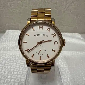 MARC BY MARC JACOBS 골드 손목시계