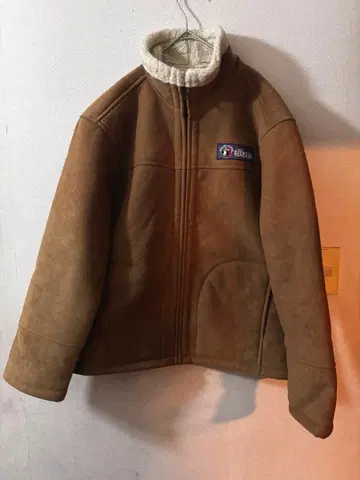 00s 조지아 GEORGIA 인조 모피 코트 F 사이즈