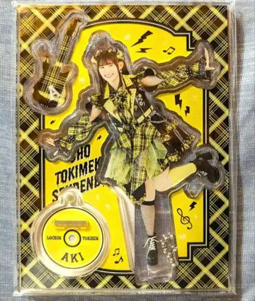 도키센 스다 아키 아크릴 스탠드 키링 락 의상