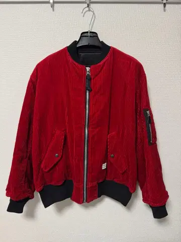 BEDWIN CORDUROY TYPE MA-1 JACKET GUNDY