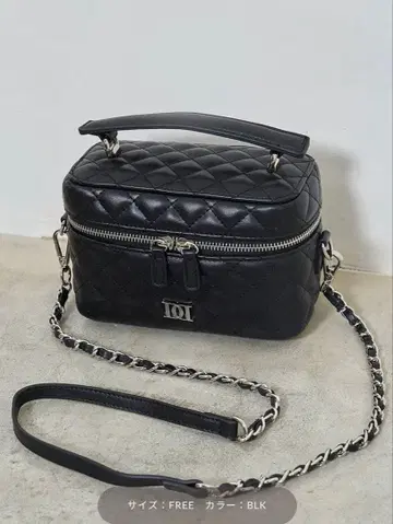 다리치 퀼팅 숄더 미니백