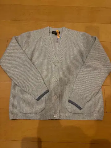 드로어 Drawer 립 니트 가디건