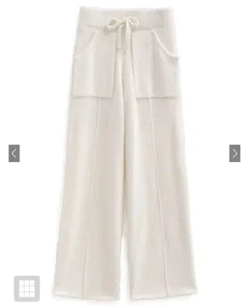 [ 새상품급 ] 그레일 GRL 페더얀 니트 팬츠 mh68 아이보리