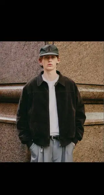 Regen Glanz 브라운 스웨이드 자켓