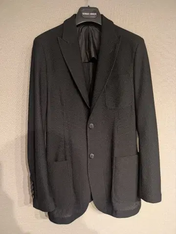 조르지오 아르마니 메쉬 블랙 자켓