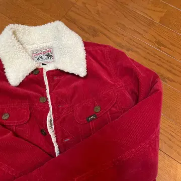 [ 새상품급 ] Lee 리 스톰 라이더 코듀로이 자켓 S 레드