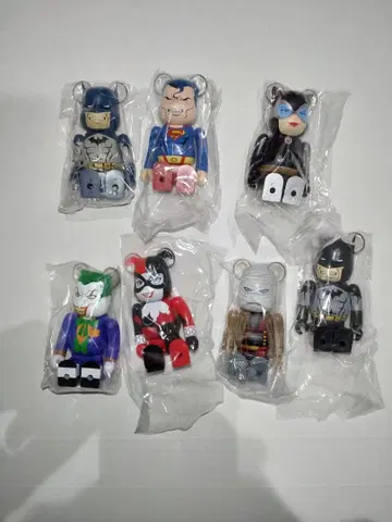 베어브릭 CHASE BATMAN HUSH 전 7종류 배트맨