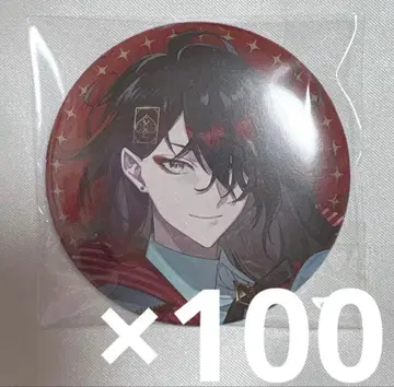 니지산지 EN Luxiem in WONDERLAND 복스 곰 캔뱃지