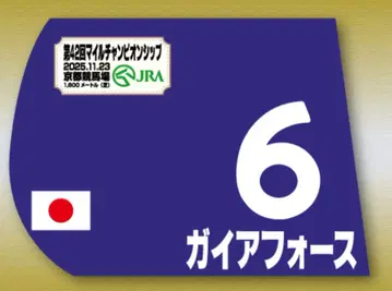 가이아 포스 미니 제 2023 마일 챔피언십 경마 요코야마 타케시
