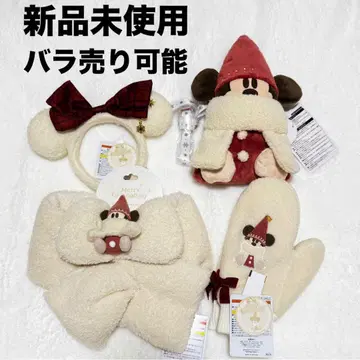 디즈니 크리스마스 머리띠 릴린린 벙어리장갑 머플러 묶음 판매
