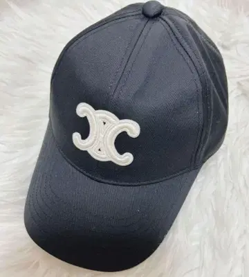 베이스볼 코튼 로고 캡 블랙