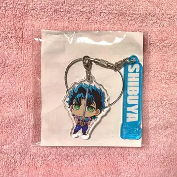 JOJO WORLD3 지역 한정 와이어 키링 조나단 시부야