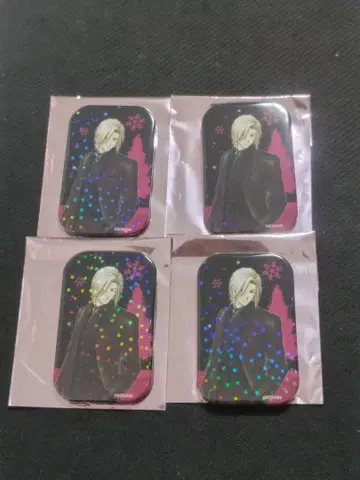 두근두근 메모리얼 사쿠라이 루카 홀로그램 캔뱃지 4개 세트 크리스마스