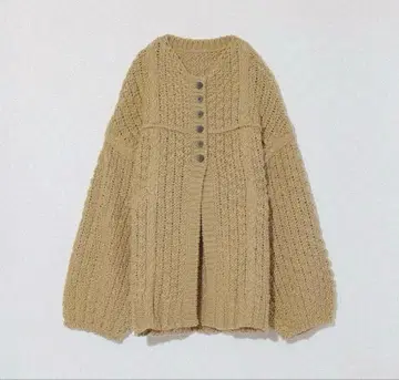 Eaphi HONEYCOMB KNIT CARDIGAN