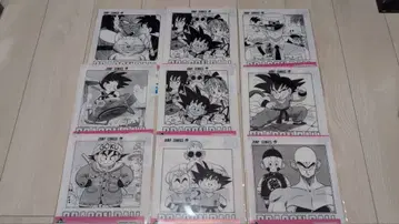 드래곤볼 40th 제일복권 G상 클리어 파일 9장 세트