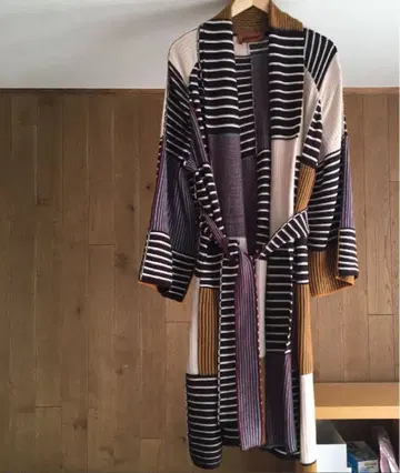 새상품 MISSONI 미쏘니 니트 롱 코트 S