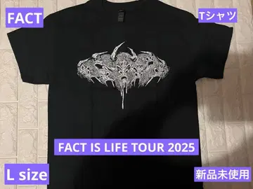 FACT IS LIFE TOUR 2025 티셔츠 Lsize 미사용 새상품