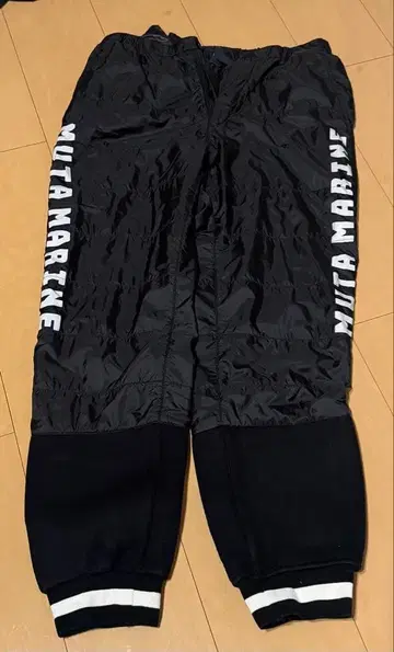 가격 인하! MUTA MARINE 트랙 팬츠 블랙