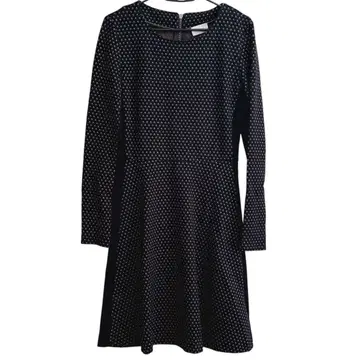 MARELLA SPORT 마레라 스포츠 네이비 도트 무늬 긴팔 원피스