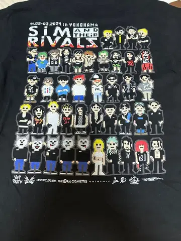 SIM 20주년 기념 T셔츠 M 사이즈 20YEARS