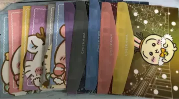 세븐일레븐 치이카와 (먼작귀) 클리어 파일 노트 세트