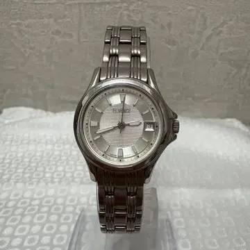 ELVANCE 실버 스테인리스 스틸 시계