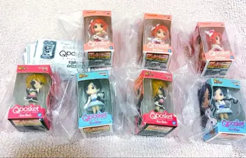 프리큐어 가챠 큐포스켓 Qposket 7개 세트 큐어 화이트 등