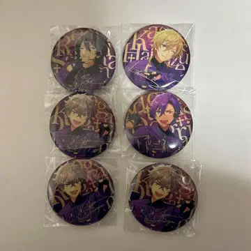 앙스타 중국 6주년 캔뱃지 레이 카오루 코가 아도니스